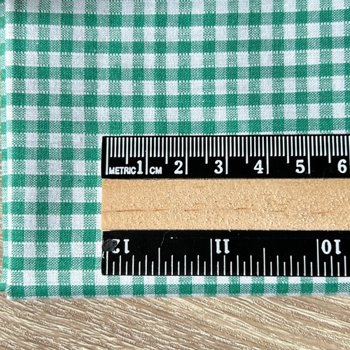 Gingham Check 100% Cotton Lightweight Fabric, 93 cm wide, Price per 1 metre - Picture 9 of 19
