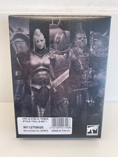X3 Warhammer Fantasy Orc and Goblin Stone Trolls 1 The Old World Metal Boxed