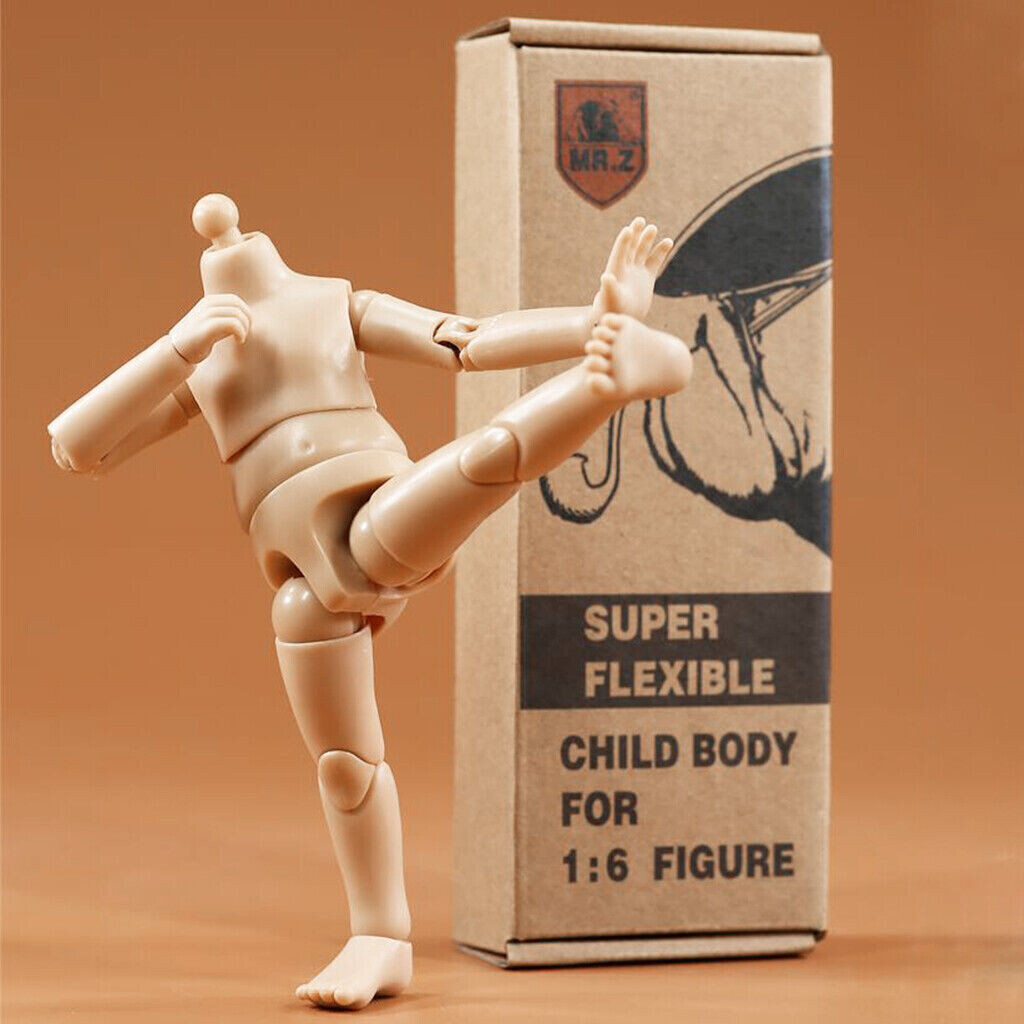 MR.Z 1/6 Scale Flexible Child Action Figure Body 14CM Doll Fit 7