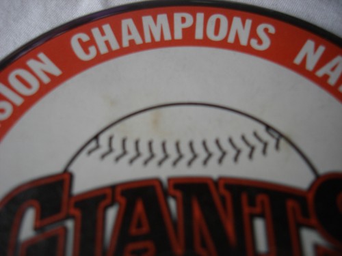 MLB San Francisco Giants 1987 West Division Champions National League Pin Button - Picture 10 of 12