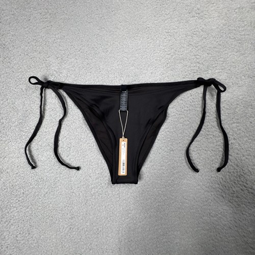 Pantalones de bikini Skims para mujer firma natación con corbata de ónix grandes nuevos con etiquetas - Imagen 9 de 11
