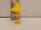 Marx  Table with Umbrella Yellow Disneyland Play Set