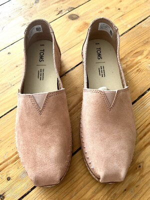 Alpargata Leather Espadrilles der Marke TOMS (sand pink)