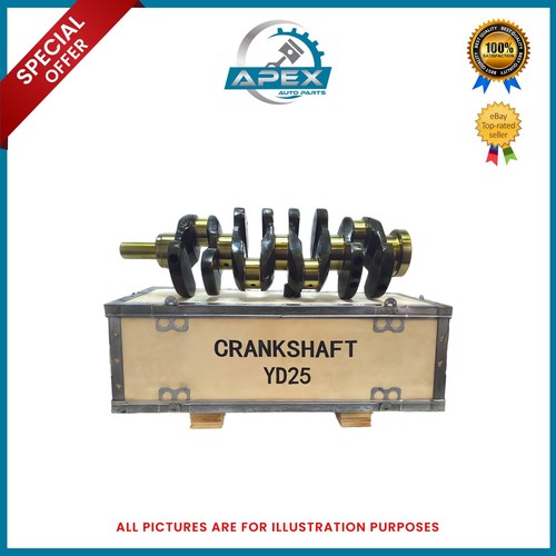 FITS NAVARA PATHFINDER 2.5 DIESEL YD25DDTi CRANKSHAFT WITH BEARINGS SET - Picture 2 of 4