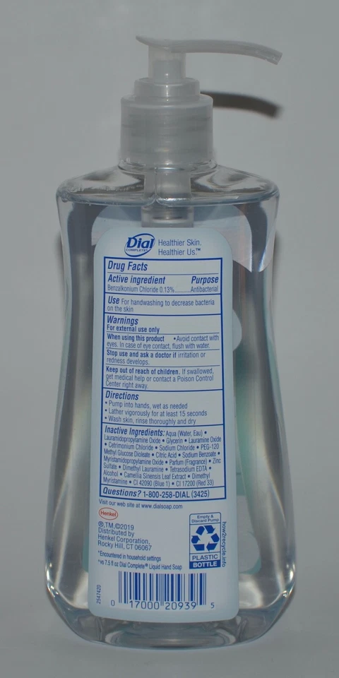 1个表盘完整白茶液手皂洗涤11盎司泵防泡大泵 — 第 4/4 张图片