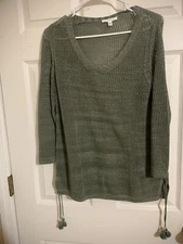 Talbots PM Green Outershell with side slits