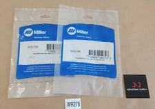 *NEW* [LOT OF 2] Miller 605798 Shoulder Washer .168 ID .0375 OD .04 + Warranty!