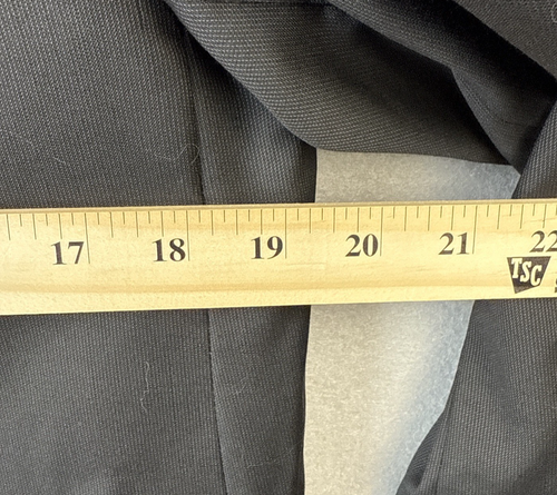 Hickey Freeman Blazer Boys 22 R Black Wool Sports Coat Wedding Graduation NWT - Picture 6 of 11