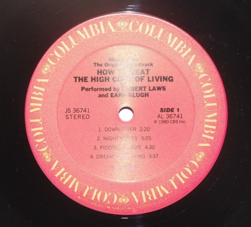 HOW TO BEAT THE HIGH COST Of LIVING OST LP Hubert Laws Earl Klugh Jazz Vinyl - Picture 2 of 3