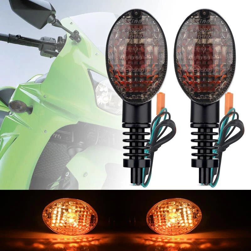 2 шт передних/задних указателей поворота для KAWASAKI KLX 125L 150L 230 250 NINJA 250R - Изображение 3 из 4