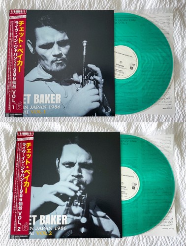Chet Baker LIVE IN JAPAN 1986 SENDAI VOL 1 & 2 Green Vinyl SET RSD 2025