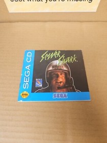 Sewer Shark Sega CD Instruction Manual Only Authentic original