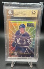 2016-17 O-Pee-Chee Platinum Auston Matthews RCW Rookie Photo Variation BGS...