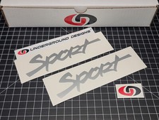 Sport Decals 2pk Side Fender Panel Stickers Fits 1999-2006 Jeep Wrangler Tj Sport Decals 2pk Side Fender Panel Stickers Fits 1999-2006 Jeep Wrangler Tj