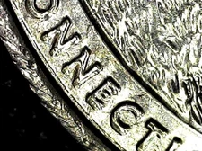 EXTREAME DOUBLING 2020-D Weir Farm (CT) State Quarter- DIE CHIP-DDO & DDR RPD