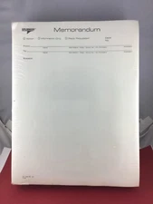 Grumman Vintage Ream Of Memorandum Stationery Copy Paper