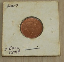  Spain 2007 2 Euro cent coin 4P15 nice coin