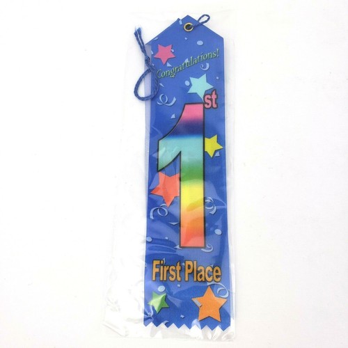 Fullcolor Award Ribbons Colorful School 1st Place - 6th Place Fun Ribbons Lot - Picture 2 of 7