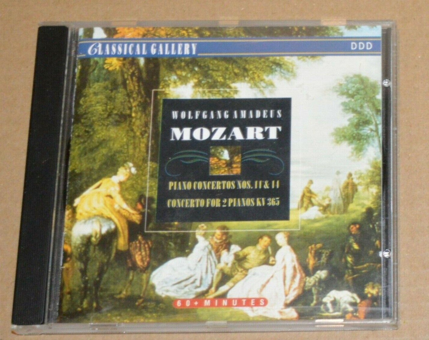 MOZART, W.A. - PIANO CONCERTOS  11 & 11 Cassical Gallery CD