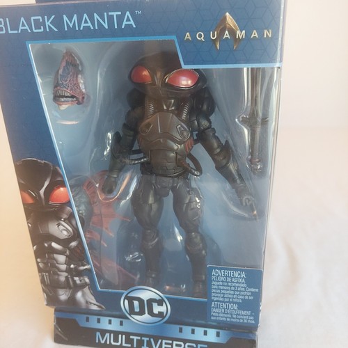 DC Multiverse: Black Manta 6" Action Figure - Click & Connect Trench Warrior BAF - Picture 2 of 10