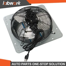 Labwork 12" Wall Mounted Shutter Exhaust Fan With 1.65 Meters Power Cord Kit US