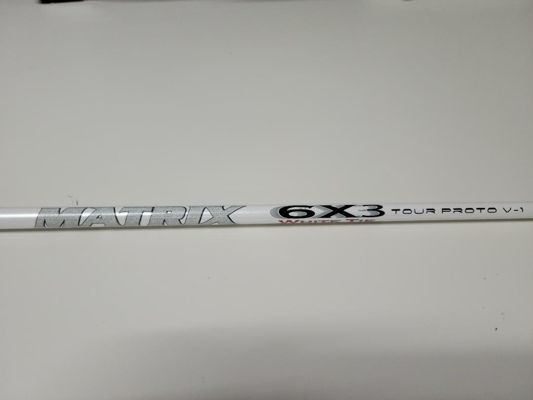 MATRIX WHITE TIE シャフト 55 S　TaylorMade Matrix White Tie 55 Regular Shaft w/TaylorMade Stealth II