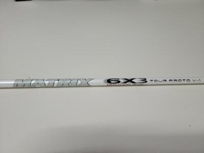 NEW RARE Matrix 6X3 White Tie Tour Proto V-1 Graphite Shaft