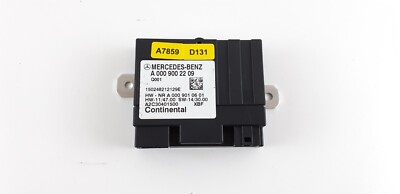 MERCEDES-BENZ S-KLASSE W222 KRAFTSTOFFPUMPENSTEUERGERÄT A0009002209 / A7859-D131