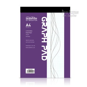 image is loading a4 graph paper pad choice of grid size