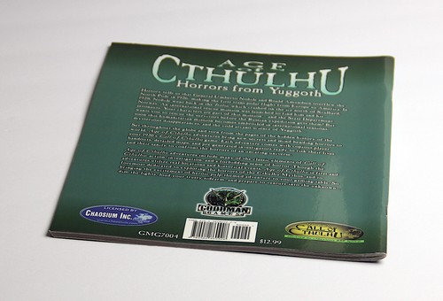 HORRORS FROM YUGGOTH Age of Cthulhu Vol IV Goodman Games Chaosium Adrian Pommier - Picture 3 of 3