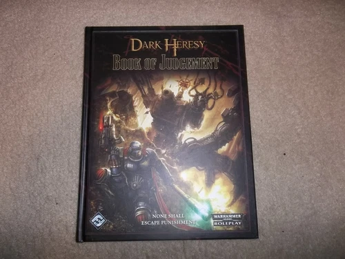 Warhammer 40K RPG Dark Heresy Book of Judgement