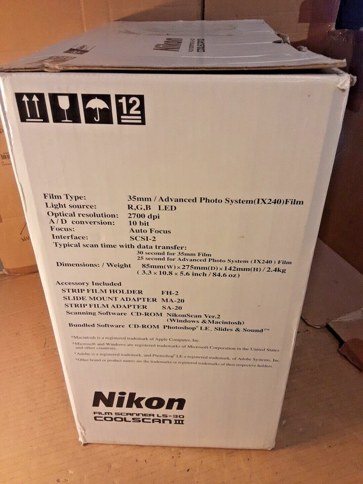 Nikon LS-30 Coolscan III Film Scanner for PC (PC/PowerMac) -BOXED WITH ACCESORIE - Image 2 of 4