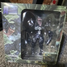 Kaiyodo Revoltech Amazing Yamaguchi Venom Spider-Man Black Action Figure