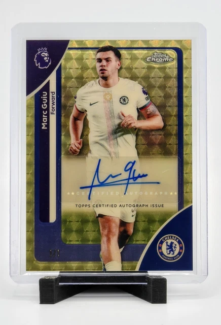 2026 Topps Chrome Premier League Marc Guiu #CA-MG Auto Superfractor 1/1 Chelsea