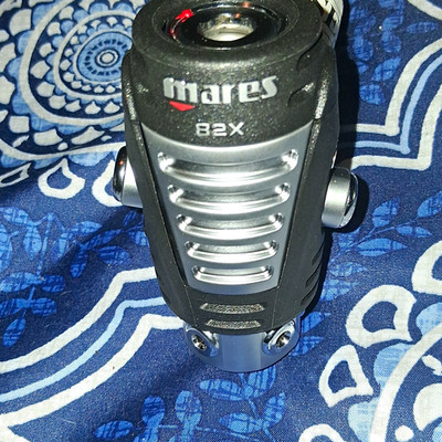 Mares 82X Scuba Regulator First Stage w/ OPD Over Pressure Device