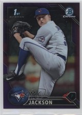 2016 Bowman Draft Chrome Picks Purple Refractor /250 Zach Jackson #BDC-116 z6b