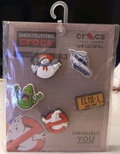 Ghostbusters Jibbitz Original Charms 5 Pack Crocs NEW Other Movie 2025 Retro