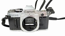 Canon AE-1 35mm SLR Film Camera Body Only Untested Parts Repair Broken Rewind