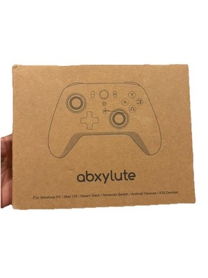 Abxylute C6 Wireless PC Controller Bluetooth Game Controller 1000Hz Hall Black