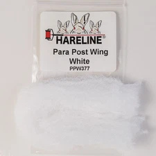 Hareline Para Post Wing - White