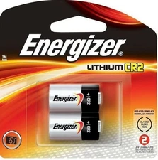 Energizer CR2 Photo Lithium 3v Camera Battery 2-pk *NEW Sealed* Exp.2024