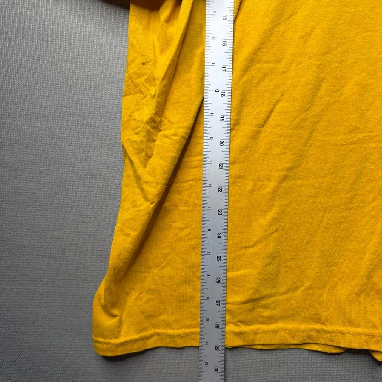 Fruit Of The Loom T-Shirt Alpha Phi Omega Graphic Yellow 2XL image 4