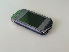 Nokia C2-06 Slide Purple   Working   AS IS   Memory Card Reader Damaged