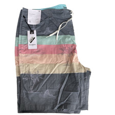 42 Goodfellow and Co Board Shorts 8.5" Inseam Palm Tree Beach New