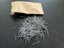 Envelope of Old Straight Pins 1 1/16" Long