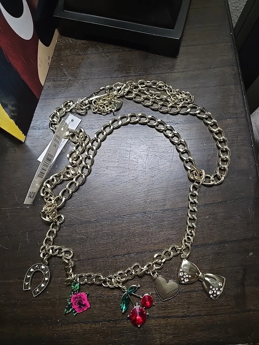 Betsey Johnson Chain Belt Belts for Women for sale | eBay display picture 1