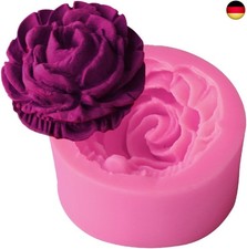UU19EE 3D Silikon Backform Rose Blume Silikon Form Fondant Geschenk Dekorieren