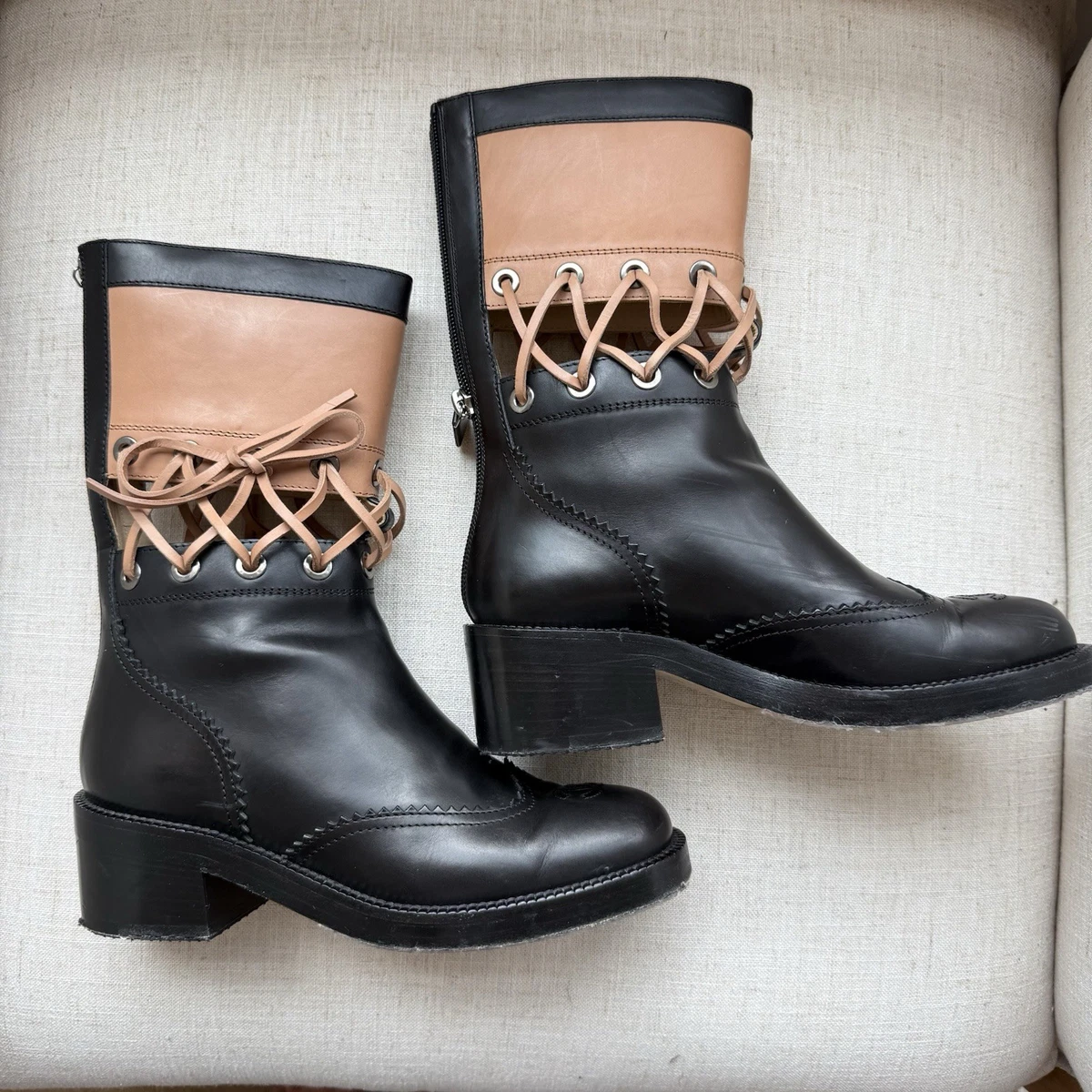 CHANEL Logo Boots for Women for sale | eBay