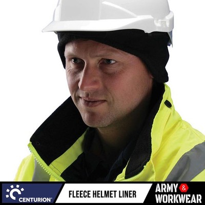Centurion Universal Fleece Hartmütze Futter Thermo Sicherheit Helm Kaltschutz