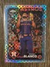 Ronel Blanco 2024 Topps Chrome Update Series Baseball Rookie Xfractor Astros